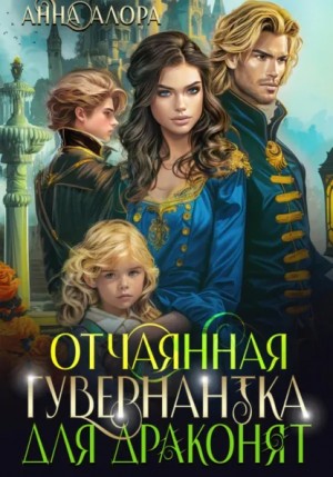 Анна Алора - Отчаянная гувернантка для драконят